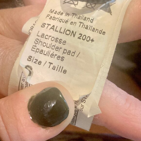 STX Stallion 200+ Youth Lacrosse Chest Pad with NOCSAE Certification Sz. Small - Picture 7 of 7